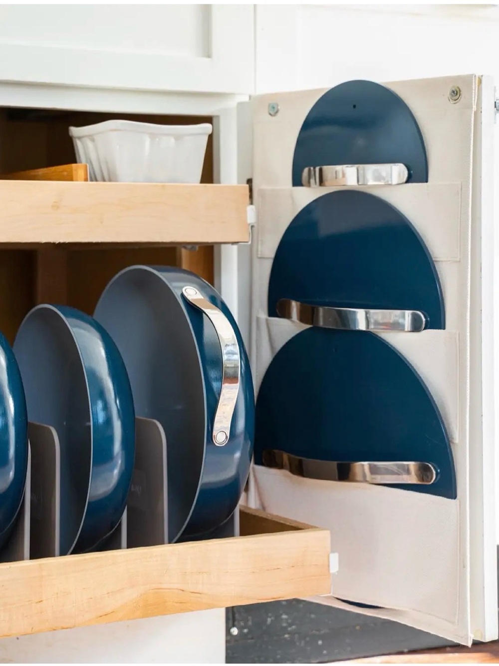 Caraway set of 3 new lids with Door Organizer